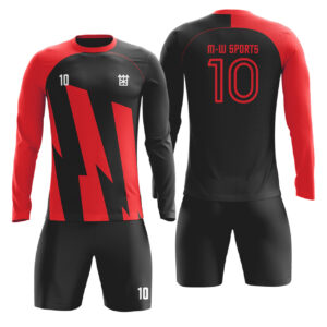 Latest Design Sublimation Men Soccer Wear Custom Long Sleeve  Goalkeeper Jersey